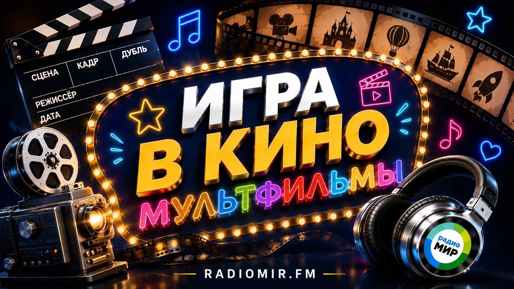Игра в кино. Мультфильмы | 01.09.2026