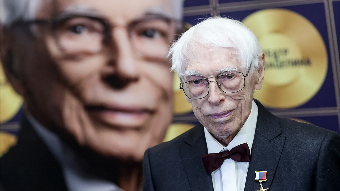 Композитор Александр Зацепин поделился секретом долголетия на концерте в честь 100-летия в Кремле