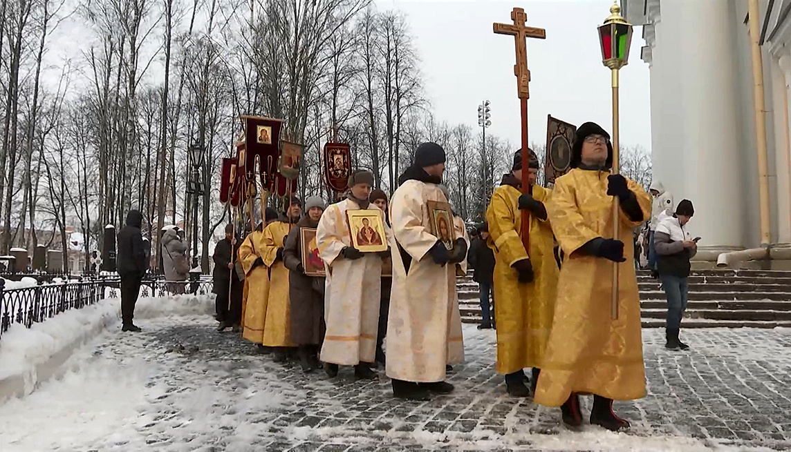 Традиционный крестный ход трезвости прошел в Санкт-Петербурге